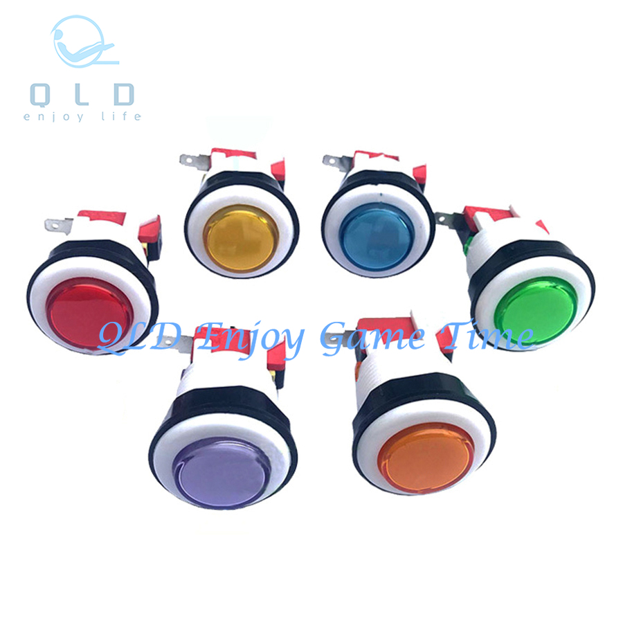 Arcade Style Vending Machine - 10PCS A4/P4 28mm Happ Style Push