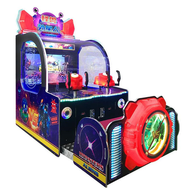 Arcade Ticket Machine - Monsters VS Aliens Ball Game Machine