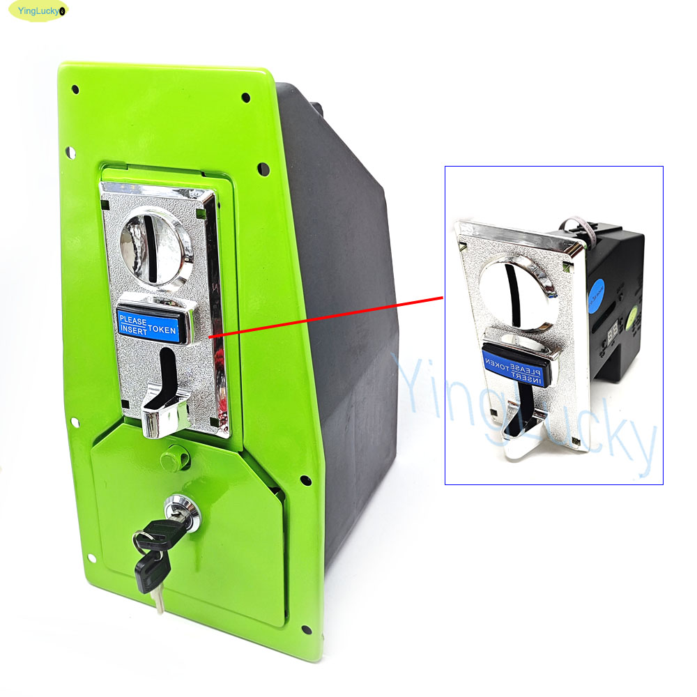 Arcade Toy Claw Vending Machine - Arcade Game Token Storage Box with