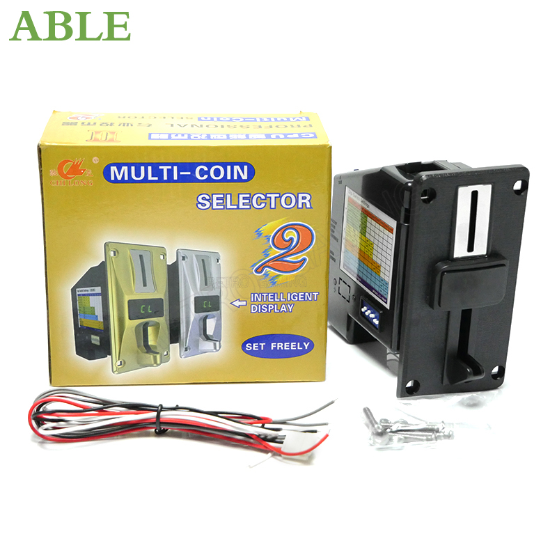 Whack A Mole Arcade - Multi Coin Acceptors Selector CL-168 Different