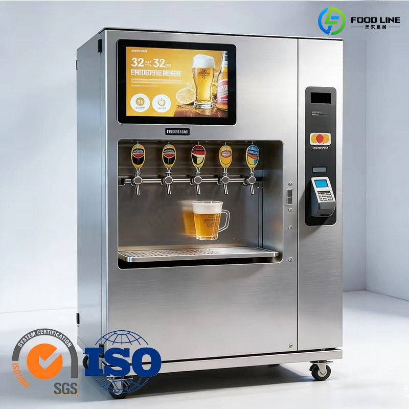 Popcorn Vending Machine - Self-Service Metal Beer Vending Machine SDK
