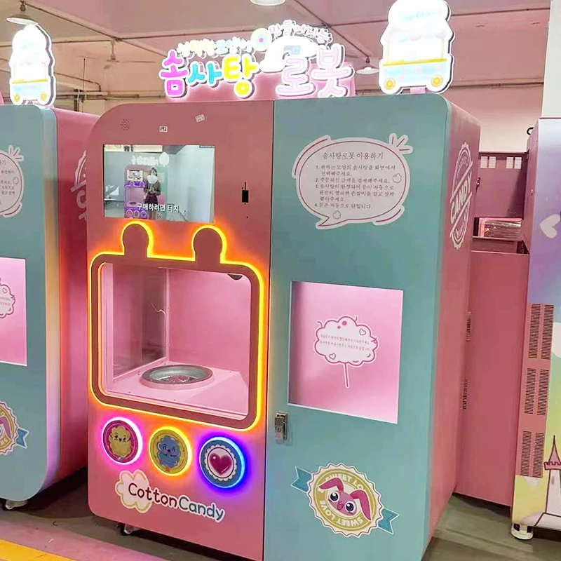 Popcorn Vending Machine - High Quality Cotton Candy Vending Machine
