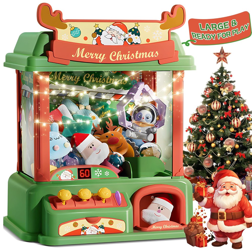 Christmas Claw Machine For Kid - Arcade Vending & Laundry review and price