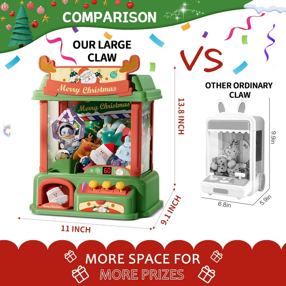 Christmas Claw Machine For Kid - Arcade Vending & Laundry review and price