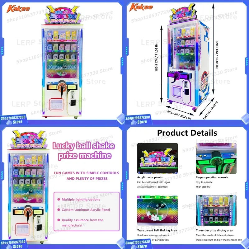 Commercial Slot Game Machine E - Arcade Style Vending Machine review and price