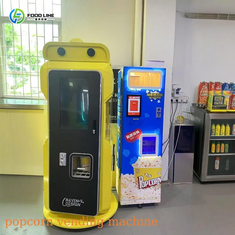 Custom Fully Automatic Popular - Popcorn Vending Machine review and price
