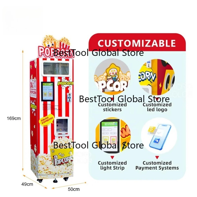 Hot-Selling  Popular Popcorn M - Popcorn Vending Machine review and price