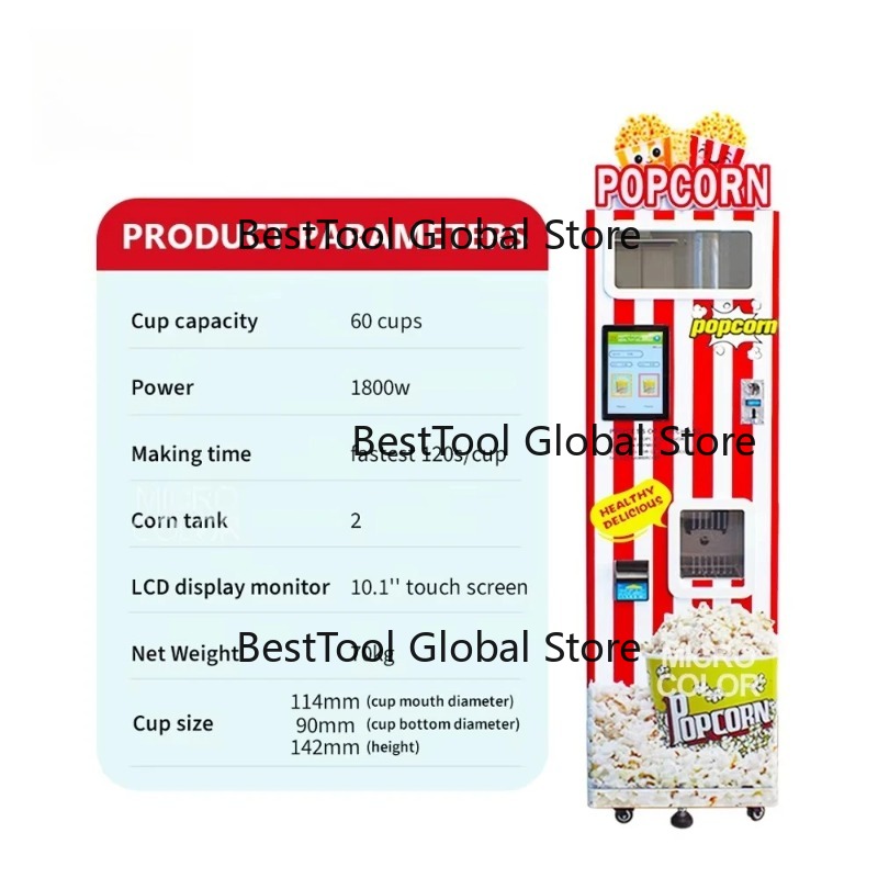 Hot-Selling  Popular Popcorn M - Popcorn Vending Machine review and price