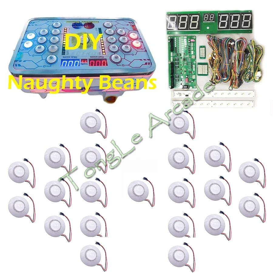 Naughty Beans DIY kit, Coin op - Whack A Mole Arcade review and price