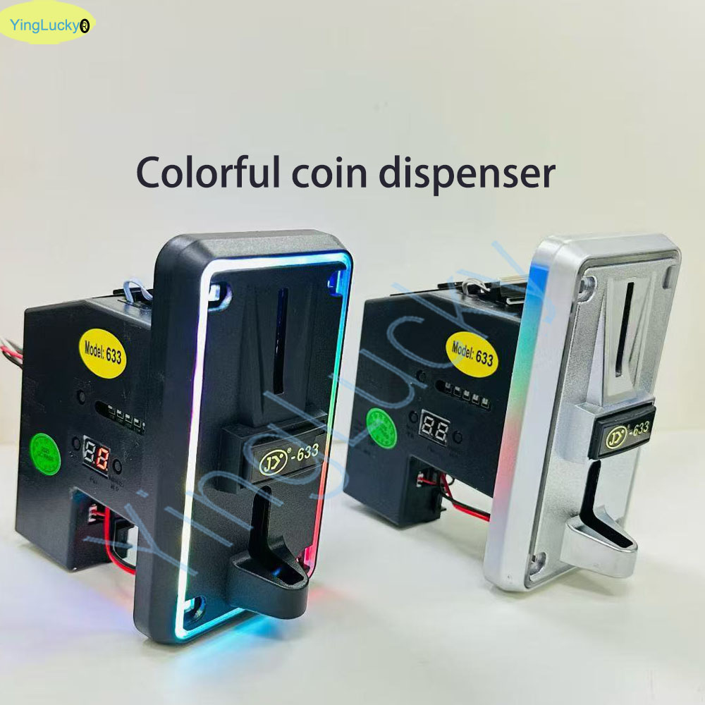Colorful LED Multi Coin Accept - Arcade Vending & Laundry review and price