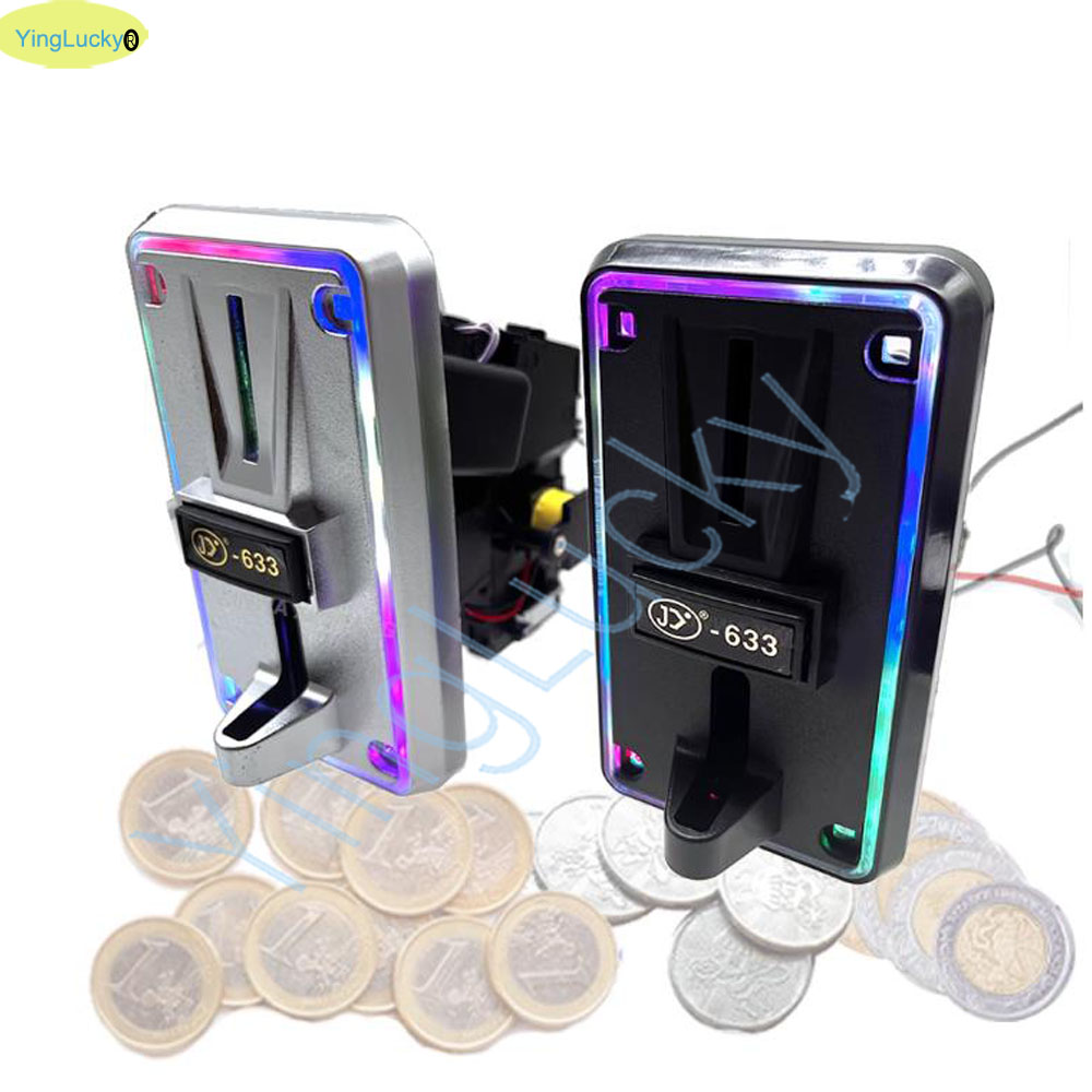 Colorful LED Multi Coin Accept - Arcade Vending & Laundry review and price