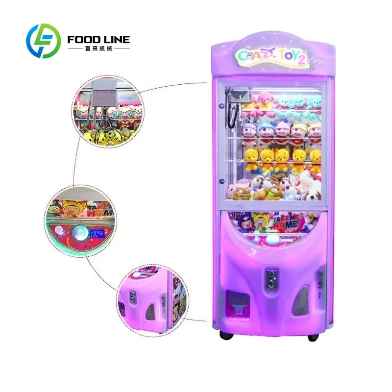 Customized Coin Operated Arcad - Arcade Toy Claw Vending Machine review and price