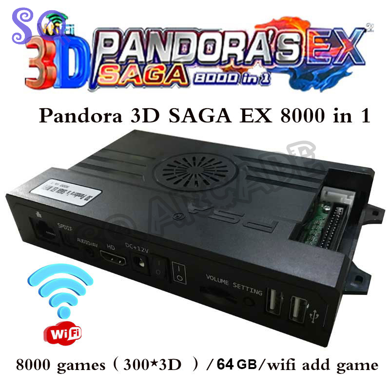 Arcade Pandora Saga Box EX2 80 - Arcade Game Cabinet review and price