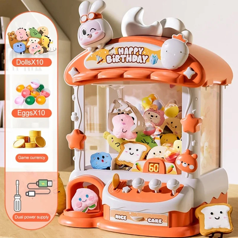 Cartoon Claw Game Machine Rabb - Claw Crane Machine review and price