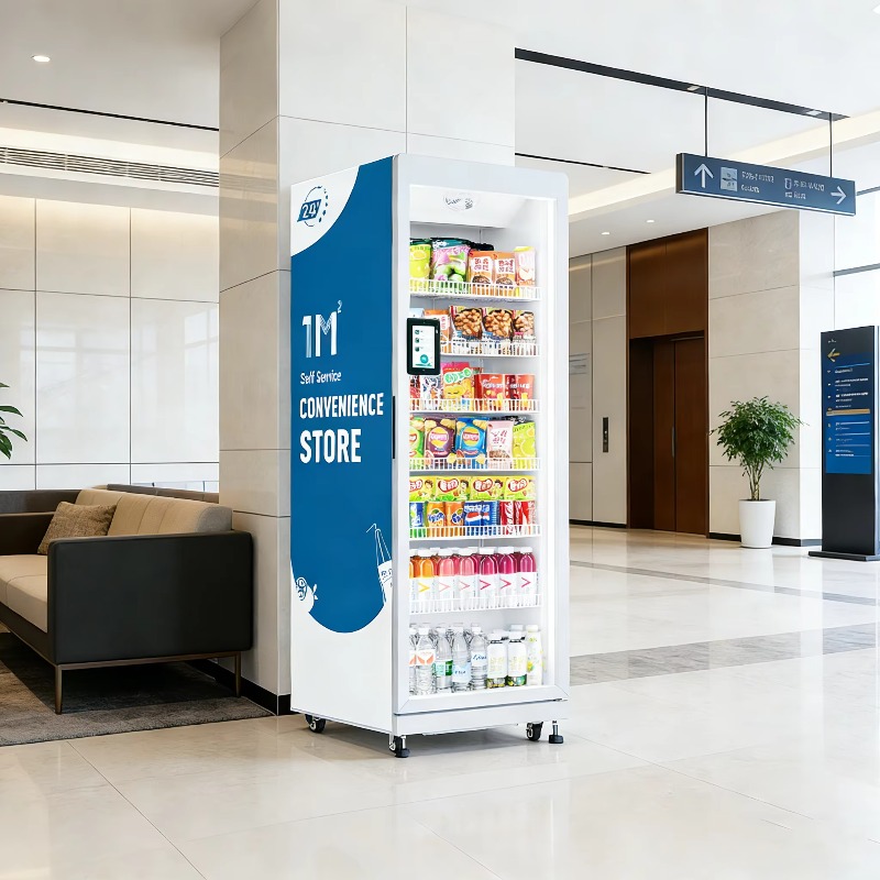 AI-Powered Open Door Combo Ven - Open Vending Machine review and price