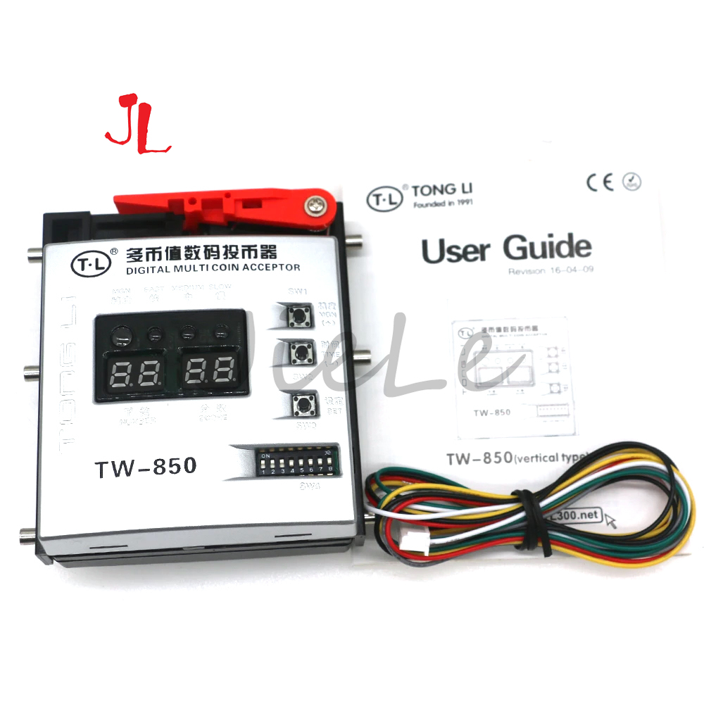TL TW-850 Multi Coin Acceptor, - Arcade Ticket Machine review and price