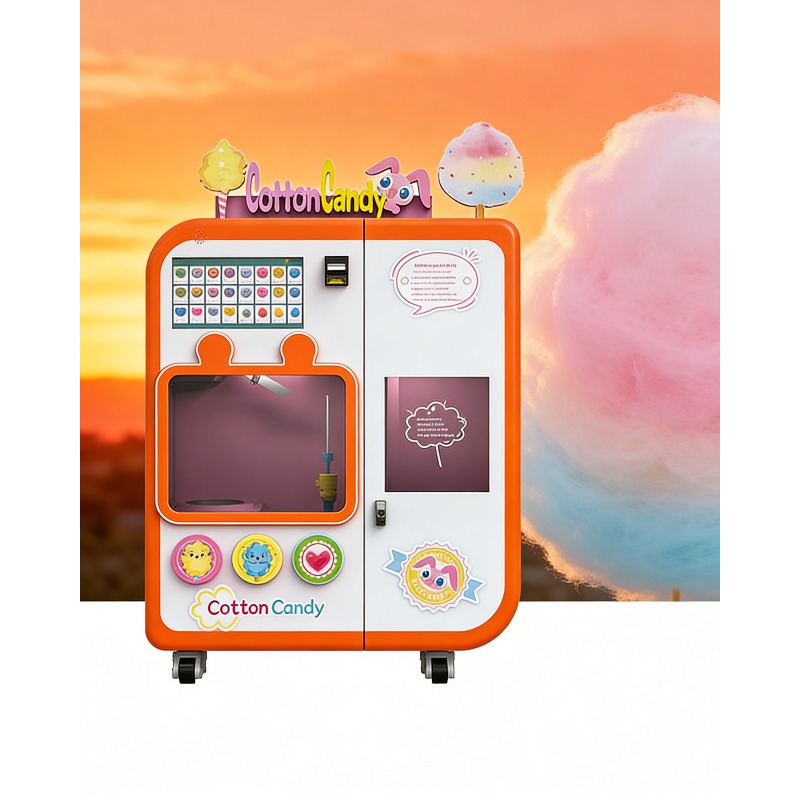 Fully Automatic Cotton Candy V - Commercial Vending Machine review and price
