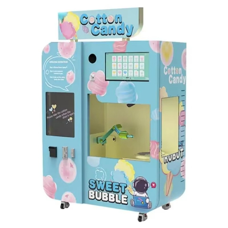 Fully Automatic Cotton Candy V - Commercial Vending Machine review and price