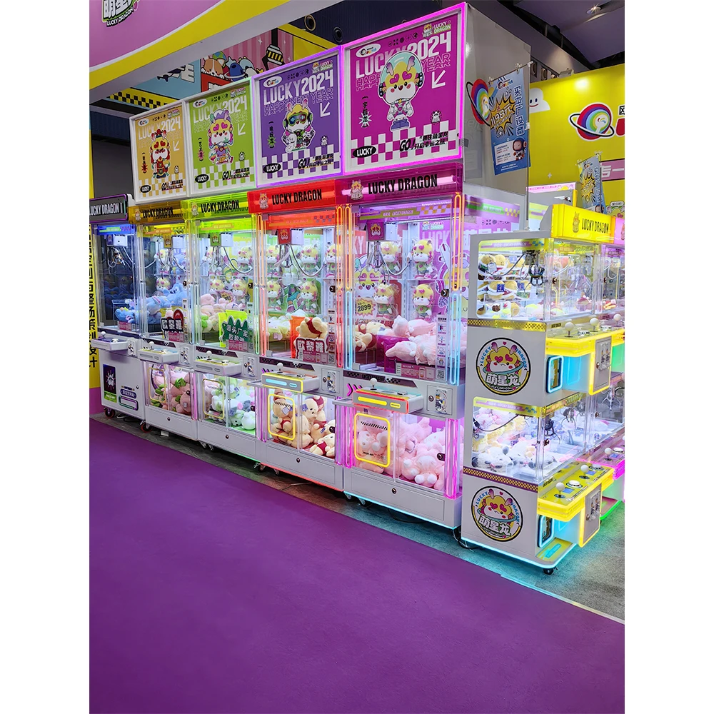 #New Colorful Claw Machine Luc - Arcade Toy Claw Vending Machine review and price