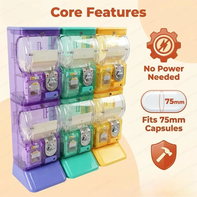 Transparent White Two Tier Gas - Arcade Vending & Laundry review and price