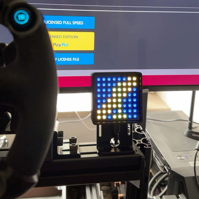 PC Simracing Game Dashboard Fl - Arcade Button Pcb review and price