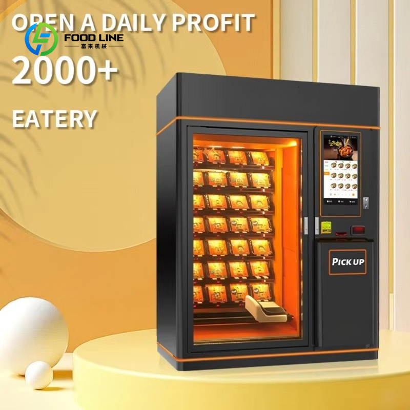 Customized Hot Food Vending Ma - Popcorn Vending Machine review and price