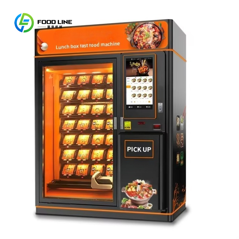 Customized Hot Food Vending Ma - Popcorn Vending Machine review and price