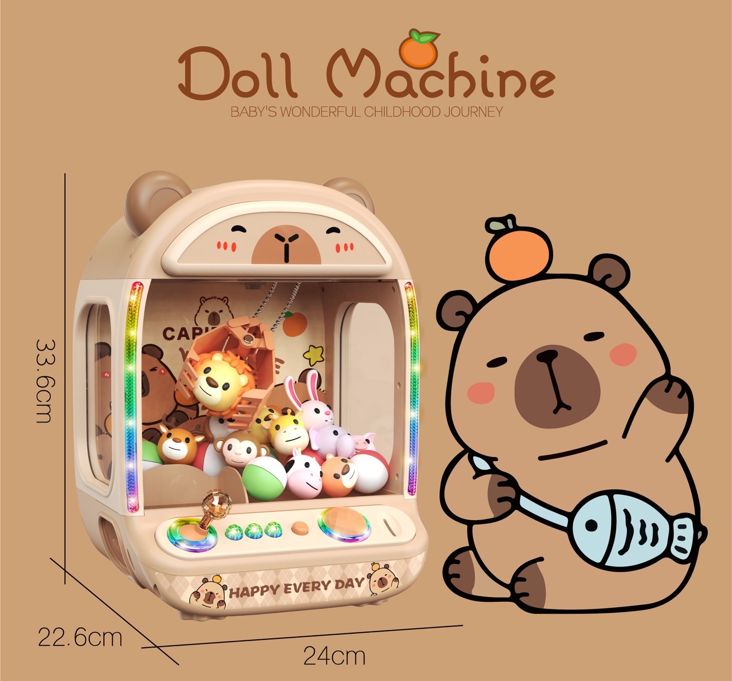 DIY Doll Machine Kids Coin Ope - Claw Crane Machine review and price