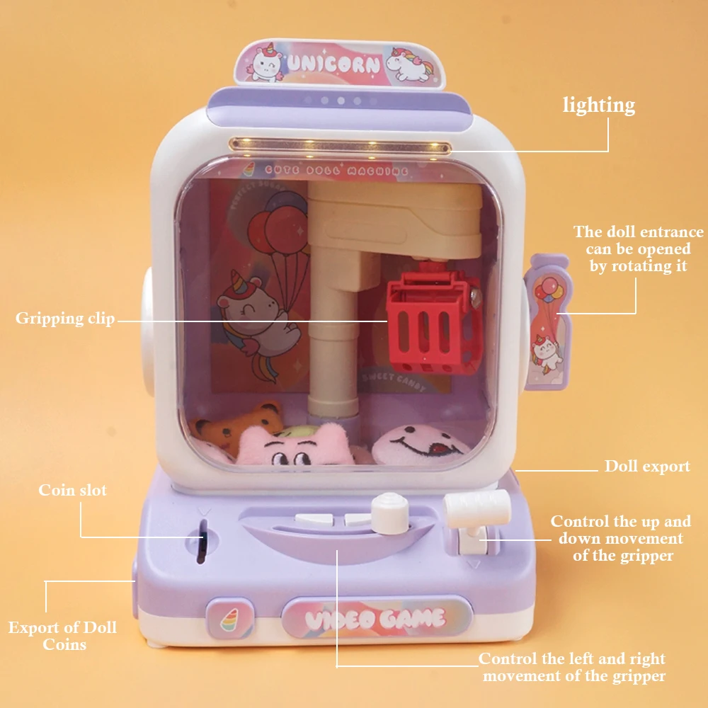 New Mini Claw Machine Rabbit   - Claw Crane Machine review and price