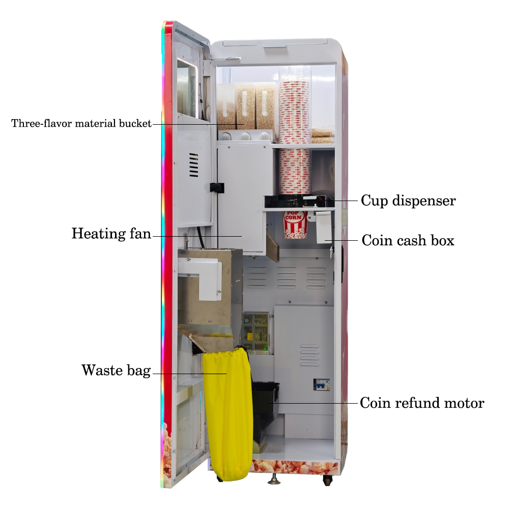 Professional Custom Commercial - Popcorn Vending Machine review and price