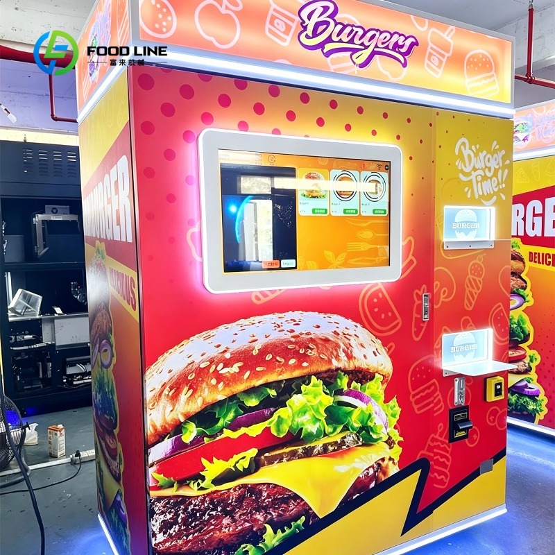 Customized Automatic Burger Ma - Popcorn Vending Machine review and price