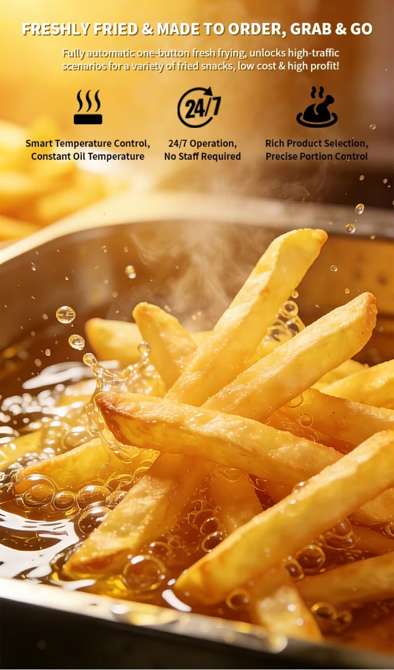 Fully Automatic Potato Fries V - Popcorn Vending Machine review and price