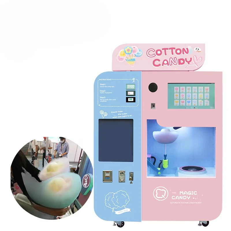 Customized Cotton Candy Vendin - Commercial Vending Machine review and price