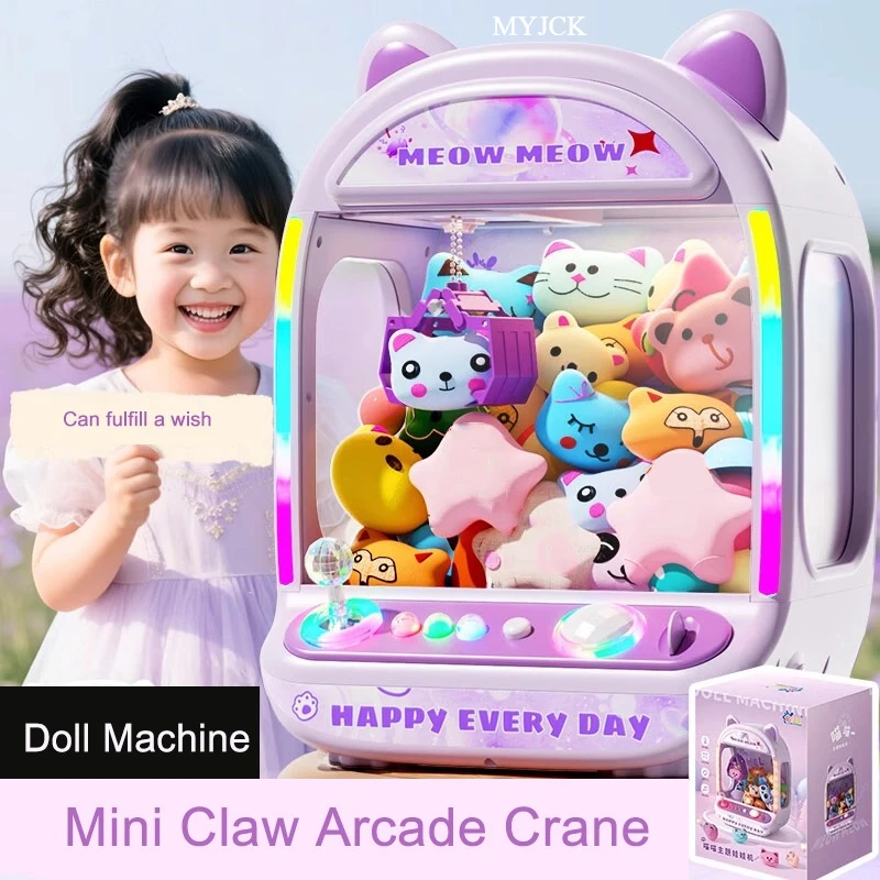 DIY Purple Automatic Doll Mach - Claw Crane Machine review and price